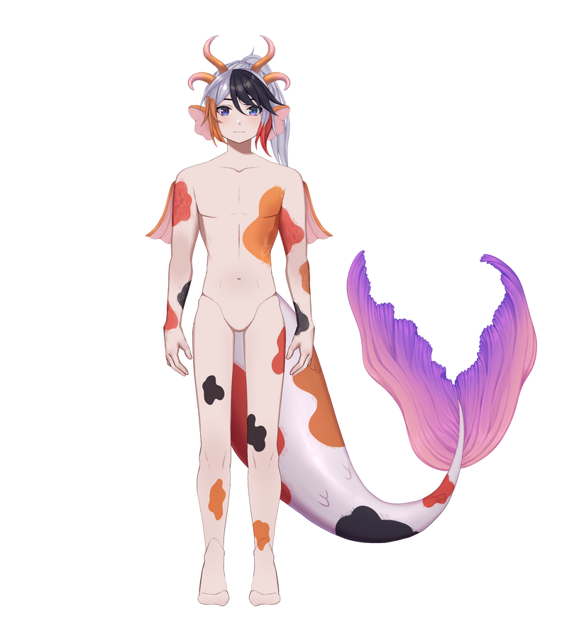 nude base w/ tail
